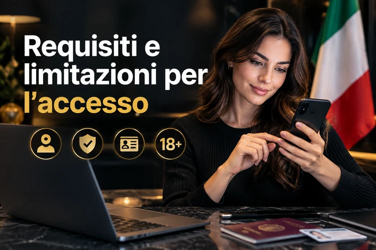 Requisiti e limitazioni per l'accesso