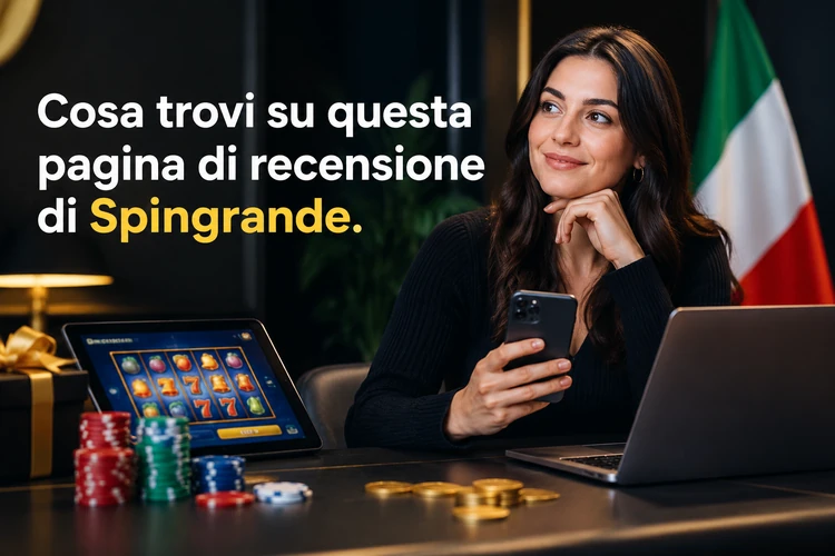 Cosa trovi su questa pagina di recensione di Spingrande